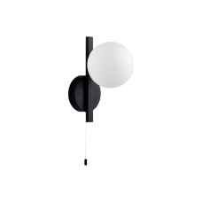 Kilver Black Bathroom Wall Light